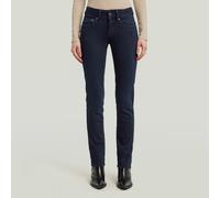Midge Slim Straight Jeans - rinsed ink blue - Women 28-30