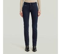 Midge Slim Straight Jeans - rinsed ink blue - Women 28-32