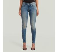 Midge Zip Skinny Jeans - Light blue - Women 25-36