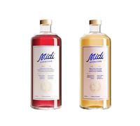 Midi Aperitifs | Bundle 21% ABV | 2 x 50cl | Shows mediterranean fruits, herbs, and roots, offering a refreshing, aroma, with a balanced finish for food pairing or.