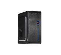 Midi ATX AK939BL Enclosure 2x USB 2.0 Black Without PSU
