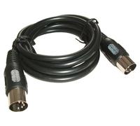 Midi Cable 1.5m Black 10 Pcs 5-Pin Audio Video ST / ST