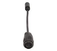 MIDI Cable, DIN 5 Pin Female to MIDI Extension Cable Keyboard Adapter with 6 Pin Male Cable Keyboard and Mouse Transfer Cable for Extension Cable DIN to MIDI Adapter