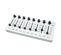 MIDI Controlle Mixing Console, With 43 Buttons 8 Knobs 8 Push Buttons BT Connection USB Controller, For Most Electroacoustic Instruments