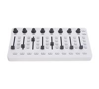 MIDI Controller Mixer, Knobs MIDI Mixer 8 Push Buttons 43 Control Keys 8 Knobs Mixing Console with USB Charging Cable
