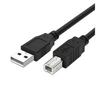MIDI Controller USB B Cable Cord Compatible for Akai Professional MPK Mini MKII MK3, APC Key 25, Mini, APC40MKII, MPD218, MPK225, MPK249, MPK261, MPC X One, LPK25, MPX8, MPK Mini Play - 10 Feet