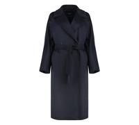 Midi Double-Breasted Coat - female - Weekend Max Mara - Belted Coats - Blue - S - Coats S