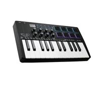 MIDI Keyboard Controller Acoustic Electronic Keyboard | Features a 25-key velocity-sensitive keyboard