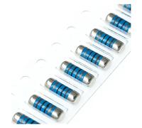 MIDILI 10 Pcs 0207 SMD Metal Film Precision Wafer Resistor 1% 0.5W 51K 56K 62K 68K 75K 82K 91K 110K 120K 130K 150K 160K 180K Ohm (Size : 0207 56K 0.5W)