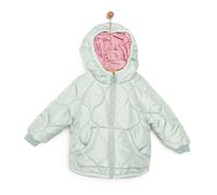 Midimod Basic Girl Quilted Coat - Multicolour