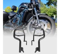 Midimttop Black Engine Guard Highway Crash Bar Frame Protection Compatible with Ka-wa-sa-ki Vulcan S VN 650 VEN 650 Accessories 2015 2016 2017 2018 2019 2020 2021