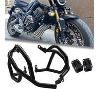 Midimttop Black Engine Highway Crash Bar Guard Stunt Cage Protector Frame Bumper Falling Protection compatible for Ho&n&da CB650R CB 650R CB 650 R Accessories 2019 2020 2021 2022 2023