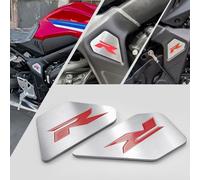 Midimttop Compatible for Ho&n&da CBR650R CB650R 2019 2020 2021 2022 2023 2024 2025 Stainless Steel Frame Side Decorative Frame Side Cover CBR 650R CB 650R Dress Up parts (Red)