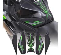 Midimttop Compatible for Ka&wa&sa&ki Ninja 500 Tank Pad Stickers Gas Protector for Ninja500 2024 2025 2026 Motorcycle Kit Knee Protection Sticker Motorcycle