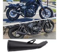 Midimttop Compatible with Ho-n&da Rebel CMX 1100 CMX1100 2021 2022 2023 2024 Motorcycle Stainless Steel Full Complete System Exhaust Muffler Pipe Header & Mid Pipe & Tail Muffler (Without Silencer)