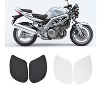 Midimttop Compatible with Su-zu-ki SV650 / S 2003-2015 SV650 SV1000 SV650S SV1000S SV 650 Tank Grip Side Decals Motorcycle Anti Slip Tank Pad Stickers (Black)