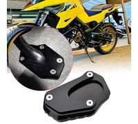 Midimttop Foot Side Support Kickstand Enlarge Plate Pad for SU&ZU&KI V-STROM 1000/DL1000 XT ABS 2014-2023/V-STROM 1050/DL1050 XT ABS 2019-2023 Kick Stand Parking Support Extension Pad