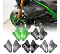 Midimttop Left Right Air Intake Cover Cowling Front Side Panels Fairing Air Deflector Shell fit for KA&WA&SA&KI Z900 Z-900 Z900SE Accessories 2025 2026 (Carbon Look)