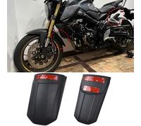 Midimttop Motorcycle Accessories compatable with CB650R CBR650R 2019 2020 2021 2022 2023 Front Rear Mudguard Fender Rear Extender Extension Wheel Cover (Front Fender Extension)