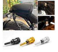 Midimttop Motorcycle Aluminum Rear Fender Passenger Seat Bolt Screw Removal Tool-less Quick Release Seat Screw Fixing Screw for B.MW R Nine T R9T RNINET 2014 2015 2016 2017 2018 2019 2020 (Black)