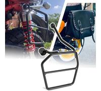 Midimttop Motorcycle Compatible for HO&N&DA Monkey 125/Z125 MONKEY125 Z 125 Accessories 2018-2024(JB02/JB03) Saddlebags Rear Left Storage Bag Side Mount Support Bar Carrier Holder