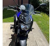 Midimttop Motorcycle Fairing Windshield Windscreen Wind Deflector Cover Compatible with YA-MA-HA MT-07 FZ-07 MT07 FZ07 2018 2019 2020 (Light Smoke)