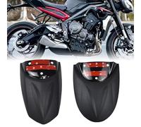 Midimttop Motorcycle Fender Extension Front Rear Wheel Splash Guard Extender fit for Tri-umph Street Triple 765 R/S/RS Accessories 2017 2018 2019 2020 2021 2022 2023 (1 Set)