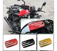 Midimttop Motorcycle Front Brake Clutch Cylinder Fluid Reservoir Cover Cap Oil Tank Protector for H-onda Rebel CMX 500 CMX300 Rebel 500 Rebel 300 2017 2018 2019 2020 2021(Black)