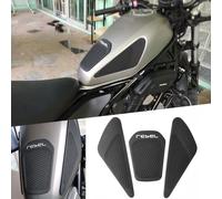 Midimttop Motorcycle Fuel Gas Tank Stickers Compatible for Ho&nda Rebel CMX 250 300 500 2017-2024 Tank Grip Side Decals Anti Slip Tank Pads (B Style)
