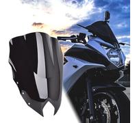 Midimttop Motorcycle FZ6R Windshield WindScreen Screen Protector Fairing fit for FZ-6R/FZS600/XJ6 Diversion F Accessories 2009-2017 Wind Deflector