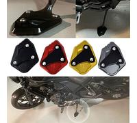 Midimttop Motorcycle Kickstand Plate Pad Extender Foot Side Stand Extension Pad Support Plate for Ho-nda Rebel CMX 1100 CMX1100 Rebel 1100 Accessories 2021 2022 2023 2024 2025(Black)