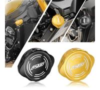 Midimttop Motorcycle Radiator Cap Cover Cooling Cover Water Tank decorative protective cover fit for KA&WA&SAKI Z900RS /CAFE Z 900RS Z 900 RS Accessories 2021-2025 (Gold)