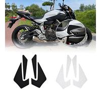 Midimttop Motorcycle Tank Traction Pad Side Gas Knee Grip Protector Anti Slip Sticker Compatible with YA-MA-HA MT-07 MT07 MT 07 2015 2016 2017 2018 (Black)