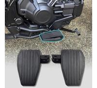 Midimttop Motorcycle Wide Foot Controls Folding Foot Pegs Rest Pedal Pad Footpegs fit for Ho-nda Rebel 1100 CMX 1100 2021 2022 CM 1100 footrest Parts Accessories (Black)