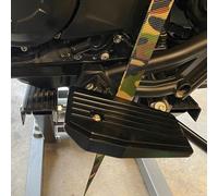 Midimttop Motorcycle Wide Foot Pegs Pedals Rest Footpegs Pads for Ho-nda Rebel 300 Rebel 500 2017 2018 2019 2020 2021 2022 2023 CMX 500 Footrest Parts Accessories (Black)