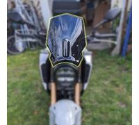 Midimttop Motorcycle Windshield Front Touring Fairing Windscreen Wind Deflector Cover fit for Ho-n-da CB125R CB300R CB 125R CB 300R 2020 2021 2022 2023 (Smoke)