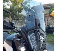 Midimttop Motorcycle Windshield Protector Windproof Flyscreen Front Fairing Compatible with K-T-M 390 Adventure 2020 2021 2022 2023 (Light Smoke)