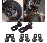 Midimttop Rear Swingarm Spools Sliders Support Screws Paddock Stand Bobbins Rear Wheel Axle Stand Pick Up Hook Block fit for Ho&nda CB650R CBR650R 2019-2023 CBR650F CB650F 2014-2019 (Black)