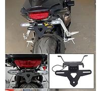 Midimttop Stainless Steel Fender Eliminator Tail Tidy Rear License Plate Mount Holder Bracket Signal Lamp Compatible with Ho-n-da CB650R CBR650R CB 650R CBR 650R CB 650 R CBR 650 R 2019 2020