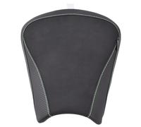 Midimttop Touring Ninja650 Soft Leather Front Driver Rear Passenger Seat Cushion Pillion Seat Saddle Pad Comfortable fit for Ka&wa&sa&ki Ninja 650 NINJA-650 2017-2025 (Green Stitching-Front)