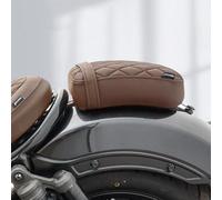 Midimttop Touring Soft Leather Front Driver Seat Cushion Pad Rear Passenger Pillion Seat fit for Ho-nda Rebel CMX 1100 CMX1100 Accessories 2021 2022 2023 (Rear Passenger seat-Brown)