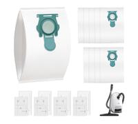 MidingChai 10 pack Guard M1 / S1 / L1 TU/CO 3D 3.5L Vacuum Hoover Bags Compatible with Miele Vacuum Cleaner, with 4 Motor Protection & 4 Exhaust Filters, Fit Junior/Parquet/Silence/Cat & Dog