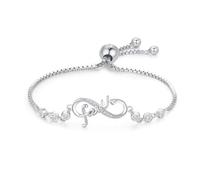 Midir&Etain Infinity Bracelet for Women 925 Sterling Silver Adjustable Faith Bracelets Christian Jewellery Mothers Day Catholic Gifts for Mom Girls Daughter