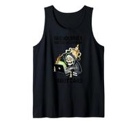 Midjourney Native Fictional Tarot Grim Reaper Card Tank Top
