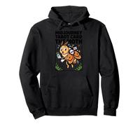 Midjourney Tarot Card The Moth Goth XIII Cute Pullover Hoodie