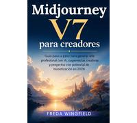 Midjourney V7 para creadores: Guía paso a paso para generar arte profesional con IA, sugerencias creativas y proyectos con potencial de monetización en 2026