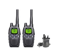 Midland - 2 G7 PRO Walkie Talkies, UKCA Certified Walkie Talkie for Airsoft & Outdoor, UK Plug, 2 Way Radio 85 Channels - 16 PMR446/69 LPD Licence-Free, 10Km Range, 18H Battery, Rechargeable Batteries