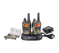 Midland 36 Channel/38 Mile Two Way Radio with 121 codes, W/X Scan-Alert, Battery, Rapid Charge DTC & USB