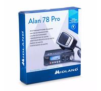 Midland Alan 78 Pro 80 Channel UK and Mid Band AM FM Multi Standard CB Radio