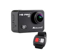 Compact Video Camera, Action Cam, HD 4K, Wi-Fi, Waterproof, 128GB - Midland H9